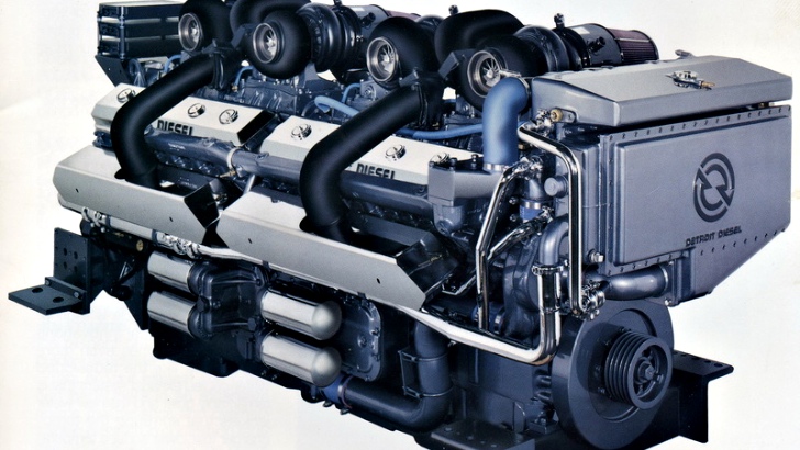 Impact sound on the engine